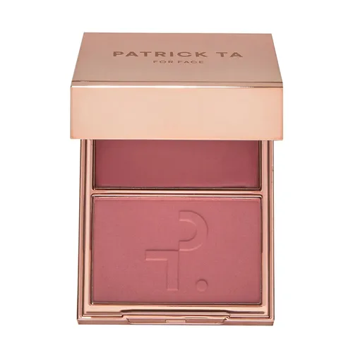 Phấn Má Hồng Patrick Ta 2in1 Double-Take Cream And Power Blush Duo Màu She Goes To The Gym