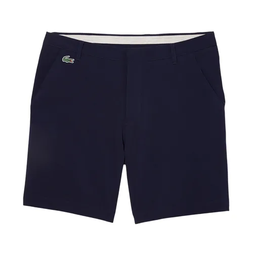 Quần Short Nam Lacoste Men’s Sport Lightweight Stretch Golf Shorts FH3764 166 Màu Xanh Navy Size 30