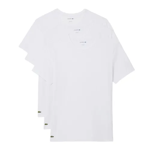 Set 3 Áo Thun Nam Lacoste Regular Tit TH9010 001 Tshirt Màu Trắng Size M