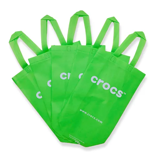 Set 5 Túi Tote Crocs Tote Bag 5pcs With Eco Màu Xanh Green