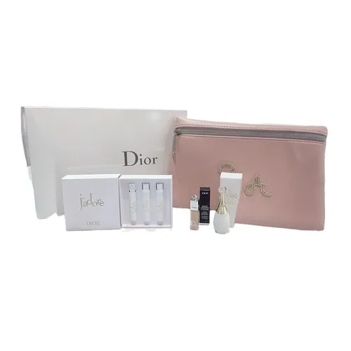 Set Nước Hoa Nữ Dior J'adore Parfum d'Eau + Son Dior Mini 001 + Set Vial