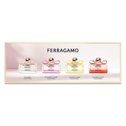 Set Nước Hoa Nữ Salvatore Ferragamo Ladies Mini Gift Fragrances (4 x 5ml)