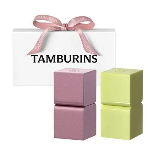 Set Nước Hoa Sáp Dạng Thỏi Tamburins Perfume Balm Duo Solid (Pumkini + Lale)