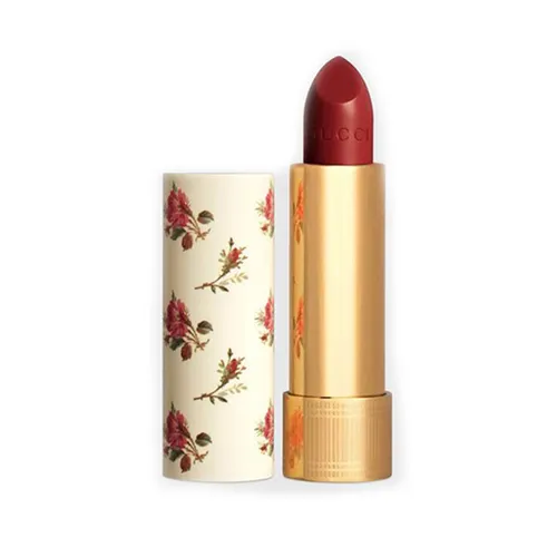 Son Lì Gucci 502 Eadie Scarlet Màu Đỏ Đậm