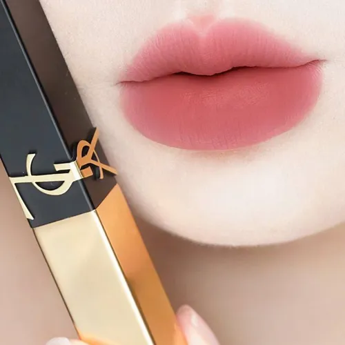Son Lì Yves Saint Laurent YSL The Slim Couture Matte Lipstick 1977 Pink Voyage Màu Hồng Đào ((Vỏ Mới)