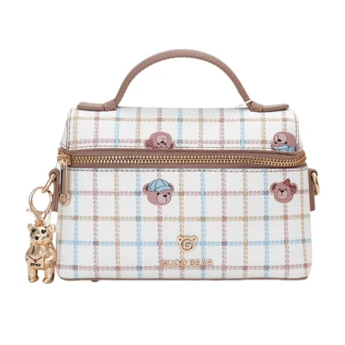 Túi Cầm Tay Nữ Guoo Bear GU1170-49280 Màu Nâu Be