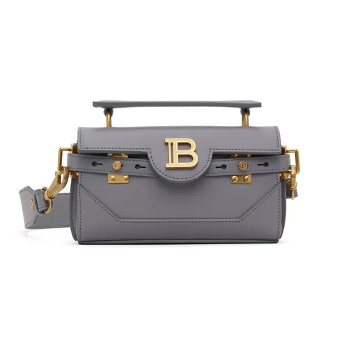 Túi Đeo Chéo Nữ Balmain Grey Baguette Bag Màu Xám