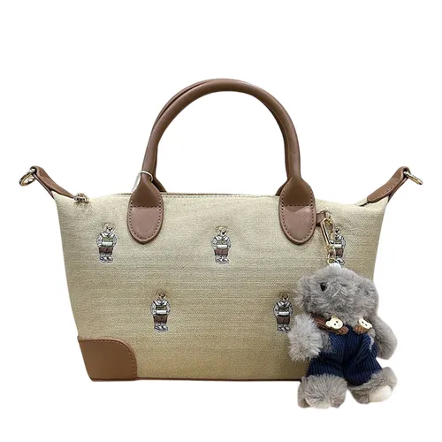 Túi Đeo Chéo Nữ Guoo Bear GU1289-20030 Màu Be Nâu