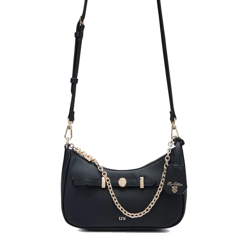 Túi Đeo Chéo Nữ Lyn Andera Xs Shoulder Bag - Black L25FBWB055 Màu Đen