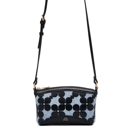 Túi Đeo Chéo Nữ Lyn Corey Mini Crossbody Bag - Blue Variation 2 L25FBWB009 Màu Xanh Đen