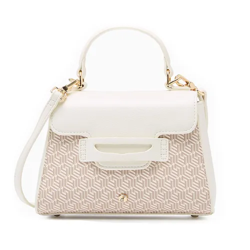 Túi Đeo Chéo Nữ Lyn Milton Infinite Top S Handbags - Ivory L25FBWA032 Màu Trắng Kem