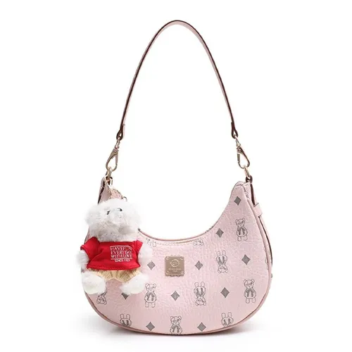 Túi Đeo Vai Nữ Guoo Bear Bag GU1162-23720 Màu Hồng