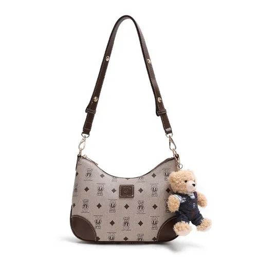 Túi Đeo Vai Nữ Guoo Bear Bag GU1258-19260 Màu Xám