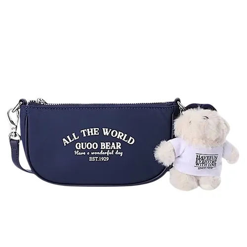 Túi Đeo Vai Nữ Guoo Bear TT2131 - GU1006 Xanh Đen