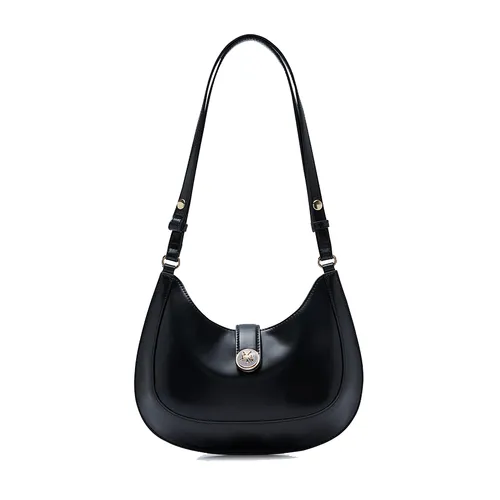 Túi Đeo Vai Nữ Lyn Venus M Shoulder Bag - Black L25FBWB039 Màu Đen