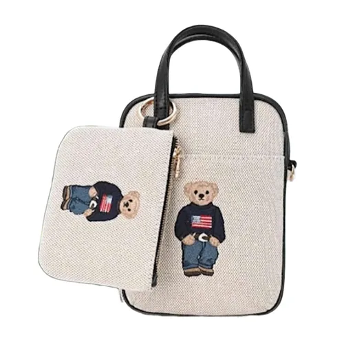 Túi Đựng Điện Thoại Nữ Guoo Bear GU1100-20040 Màu Be Đen