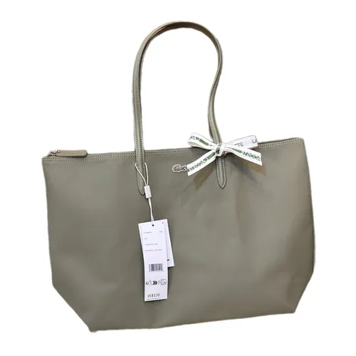 Túi Tote Nữ Lacoste Tote Bag Màu Kaki