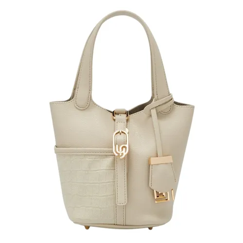 Túi Tote Nữ Lyn Sydney Infinite S Bag Ivory L25FBWA075 Màu Trắng Ngà