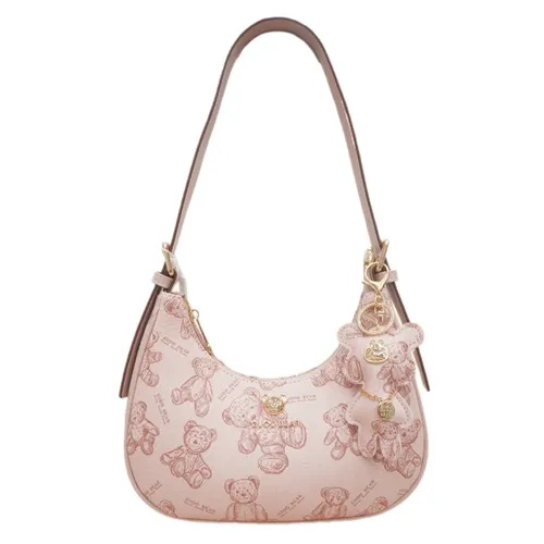 Túi Xách Tay Nữ TTWN BEAR GU8023 Màu Hồng Pastel