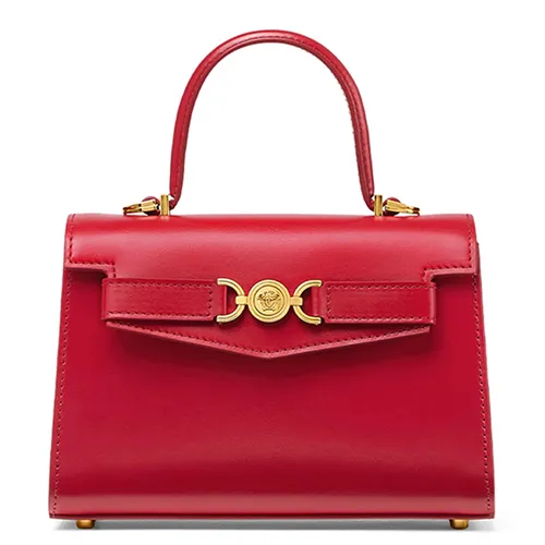 Túi Xách Tay Nữ Versace Medusa Bag Màu Đỏ