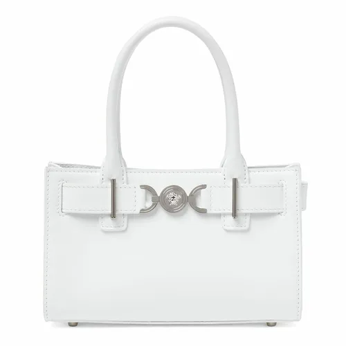 Túi Xách Tay Nữ Versace Small Medusa '95 Leather Bag Màu Trắng