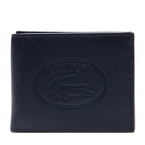 Ví Nam Lacoste Men's Wallet NH2832IC Màu Xanh Navy