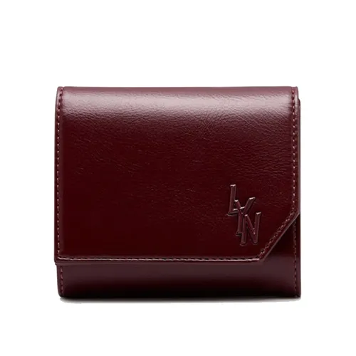Ví Nữ Lyn Thunder Flap Wallet - Dark Red LL25FWS017 Màu Đỏ Đậm