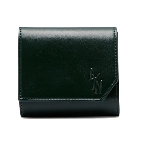 Ví Nữ Lyn Thunder Flap Wallet On Chain - Dark Green LL25FWS017 Màu Xanh Green