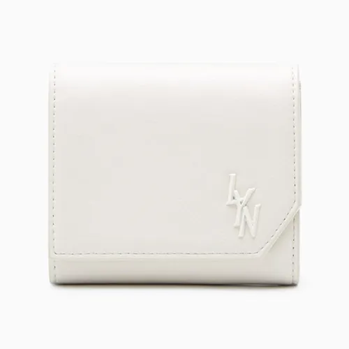 Ví Nữ Lyn Thunder Flap Wallet On Chain - Ivory LL25FWS017 Màu Trắng Kem