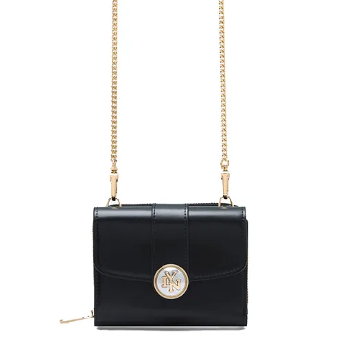 Ví Nữ Lyn Venus Short Wallet On Chain - Black L25FWWB010 Màu Đen