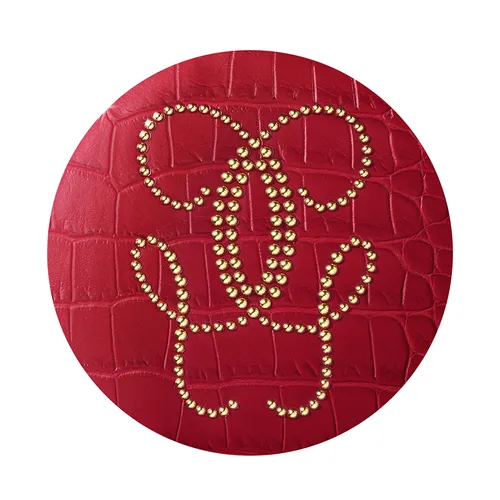 Vỏ Hộp Phấn Nước Guerlain Parure Gold Cushion An Exclusive Customisable And Refillable Jewel Case Le Croco Màu Đỏ