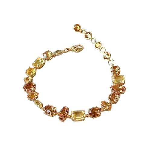 Vòng Đeo Tay Nữ Swarovski Gema Bracelet in Gold-tone Metal Màu Vàng