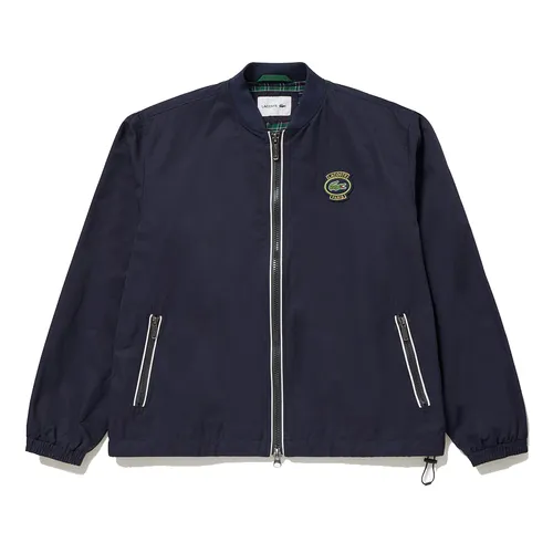Áo Khoác Nam Lacoste Lightweight Bomber Jacket BH4731-166 Màu Xanh Navy