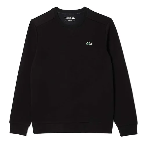 Áo Nỉ Sweater Nam Lacoste Mesh Panel Sweatshirt SH9604 C31 Màu Đen Size 5