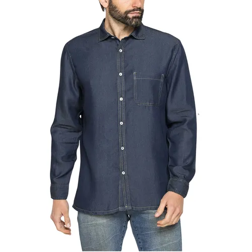 Áo Sơ Mi Nam Carrera Jeans 211A1227A_700 Màu Xanh Denim Size M