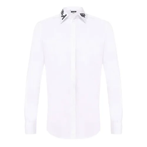 Áo Sơ Mi Nam Dolce & Gabbana D&G Martini G5FT7Z Màu Trắng Size 40