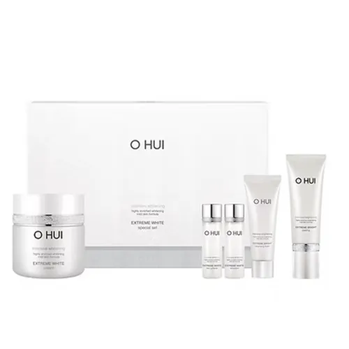 Bộ Dưỡng Sáng Da Ohui Extreme White Cream Special Set 5 Món