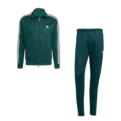 Bộ Thể Thao Nam Adidas Adicolor Classics Track Top + Beckenbauer Track Pants JY1280 /JY1275 Màu Xanh Lá Size S (Form Âu)