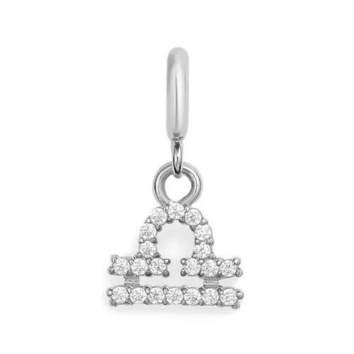 Charm Đồng Hồ Daniel Wellington 12 Cung Hoàng Đạo Cung Thiên Bình Màu Bạc