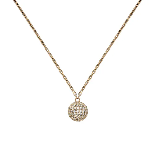 Dây Chuyền Daniel Wellington Pavé Crystal Pendant Necklace Gold Màu Vàng Gold