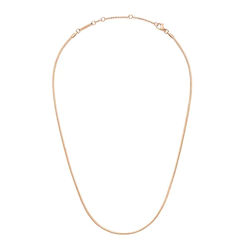 Dây Chuyền Nữ Daniel Wellington Elan Flat Chain Necklace DW00400544 Màu Vàng Hồng