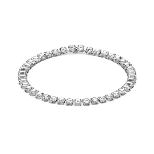 Dây Chuyền Nữ Swarovski Millenia Necklace, Octagon Cut, White, Rhodium Plated 5614929 Màu Bạc