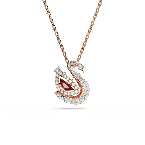 Dây Chuyền Nữ Swarovski Pendant Red, Rose Gold-tone Plated 5732413 Màu Vàng Hồng