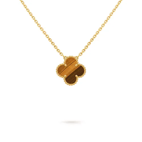 Dây Chuyền Nữ Van Cleef & Arpels Vintage Alhambra Pendant VCARD38600 Màu Vàng Gold