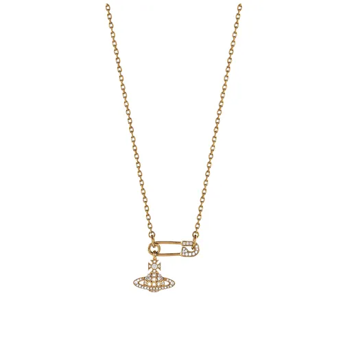 Dây Chuyền Nữ Vivienne Westwood Lucrece Pendant Necklace Màu Vàng Gold