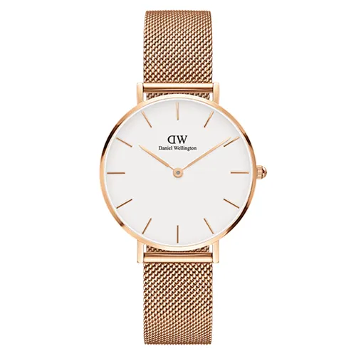 Đồng Hồ Daniel Wellington Petite Melrose 32mm DW00100163 Màu Vàng Hồng