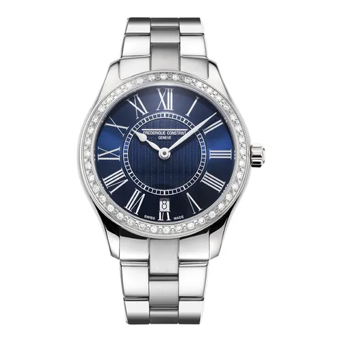 Đồng Hồ Nữ Frederique Constant Classics Women's Watch FC-220MN3BD6B Màu Bạc Xanh