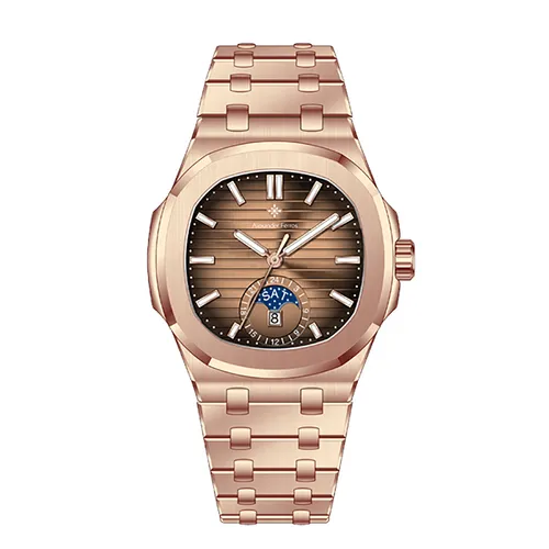 Đồng Hồ Nam Alexander Ferros 6122R/08 Màu Vàng Hồng