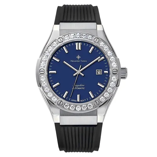 Đồng Hồ Nam Alexander Ferros 6161S-05 Màu Xanh Đen