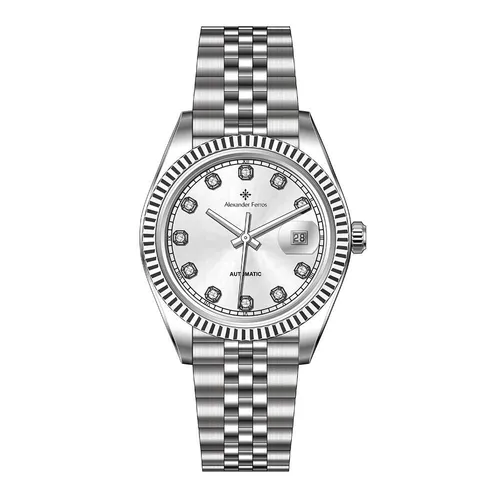 Đồng Hồ Nam Alexander Ferros 8132S/02 Màu Bạc
